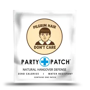 Party Patch - Pilgrim Hair Don't Care Patch - with Zero Calories, Water-Resistant Recovery Patch for Parties and Nights Out