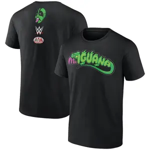 WWE Mr. Iguana T-Shirt – AAA Lucha Libre Official Tee – Fun Lizard Logo Wrestling Shirt – Mexican Luchador Fan Apparel