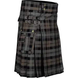 Tartan Utility Kilts for Men 8 Yard 13oz Kilt Available in Various Scottish Tartans