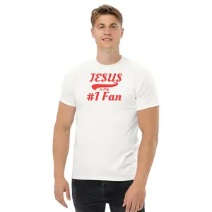 #1 Fan Unisex Tee (Red)