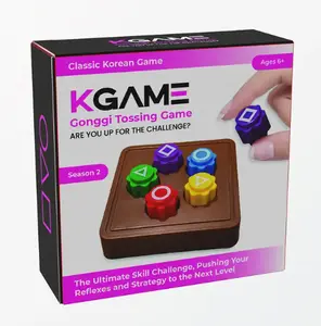 Squid Game KGAME Gonggi Tossing Game - Engaging Korean Game for Fun and Cognitive Skills