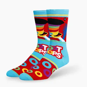 Froot Loops Mash-Up Men's Crew Socks