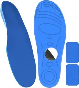 Insoles for Airtag Hidden Holder, Tracker Devise Case for Kids, Adults and Elderly, Comfortable Inserts for Shoes, Blue