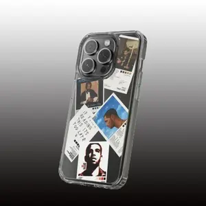 Christmas Gifts for iPhone 17 16 15 14 13 12 11 Pro Max Drake Rapper Album Transparent Silicone Shockproof Case Ideal for Family Friends Children Birthdays Spring Holidays Boyfriends Girlfriends Valentine's Day