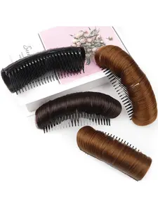 Comb-toothed crown heightening pad, made of high-temperature wire material, naturally fluffy without frizz, suitable for daily commuting and dates, easy to install in one go, invisible design, firmly stays in place, a savior for flat heads.