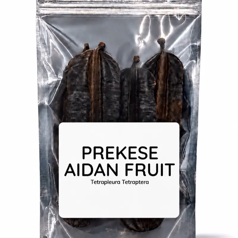 4 côtés / poivre africain- Prekese Aidan Fruit / Tetrapleura