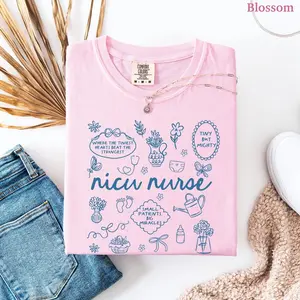 NICU Nurse Shirt, Neonatal Nurse T-Shirt, Comfort Colors Neonatal Intensive Care Unit Tshirt, Nicu Crew Shirt, Nicu Team Tee, Baby Nurse RN