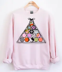Trendy Billards Graphic Top