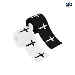 4Pcs Cross Pattern Finger Tape, Serrated Edge Sports Bandage, Anti-Slip Anti-Wear Athletic Tape for Fitness Outdoor Finger Protection