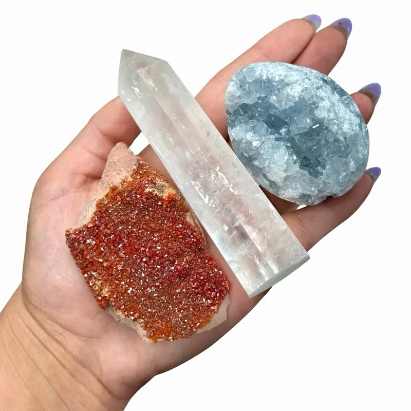 Moon Mountain Gems - $25 Crystal Bundle - Red White and Blue