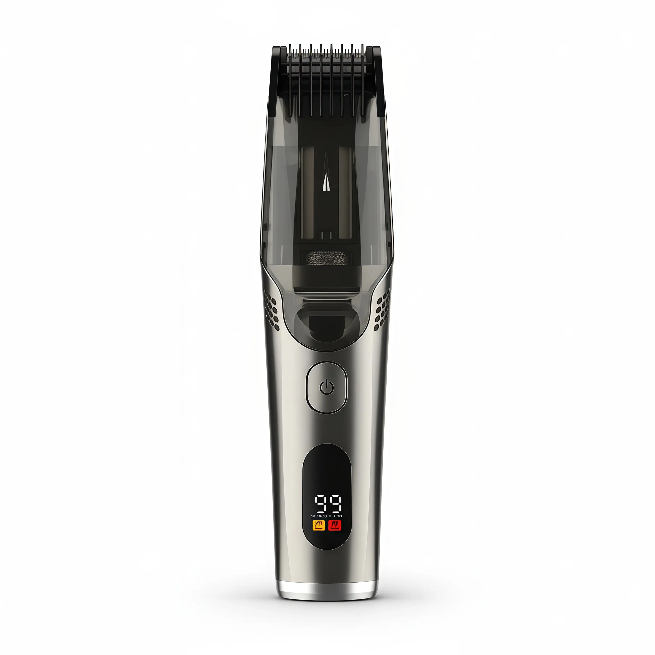 Vacuum Beard Shaver for Men,SHPAVVER Built-in Vacuum Trimmer for Mustache, Sideburns, Facial Hair, Rechargeable, IPX6 Waterproof, 2 Comb, Comfort face 2in1 Electric Razor rechargeable men 2026 ornament, Father's Day Gifts,