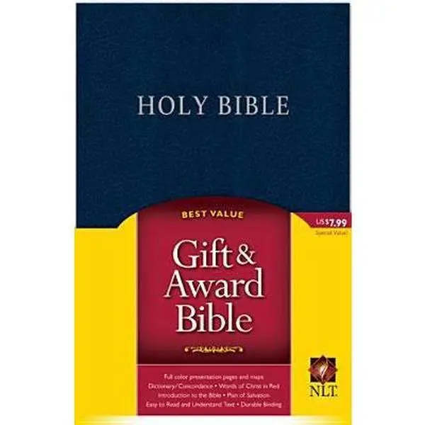 USED Book - Gift and Award Bible NLT (Gift and Award Bible: New Living Translation-2) by Tyndale Publishers (Unknown) - english