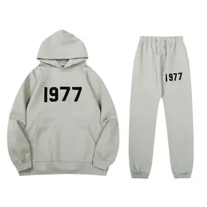 Essentials Matching Set - Unisex Lightweight Hoodie & Sweatpants - Oversized Y2K Streetwear Outfits for Men & Women