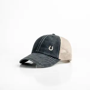 Blue Denim Trucker Hat