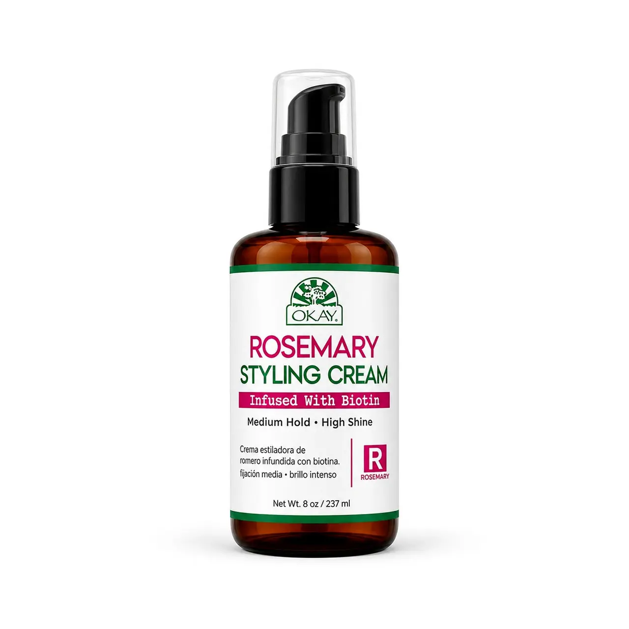 OKAY Rosemary Styling Cream - 8 oz / 237 ml