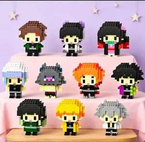 【Micro Sets of 10】Multi Color Compressed Link Small Building Block Series High-Quality ABS Plastic Educational Toys for Kids & Adults Stress Relief Artistic Collection