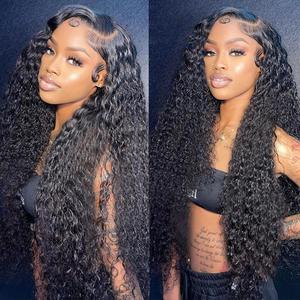 Bling Hair 13x6 Water Wave Lace Frontal Wig Hd Lace Wigs Water Wave Curly Human Hair Wig Lace Front Wig Real Human Hair summerwins