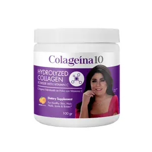Hydrolyzed Collagen Powder with Vitamin C for Skin Appearance Hair Growth & Healthier Nails, Beauty Collagen Supplement for Women & Men, 3.5 oz Jar
