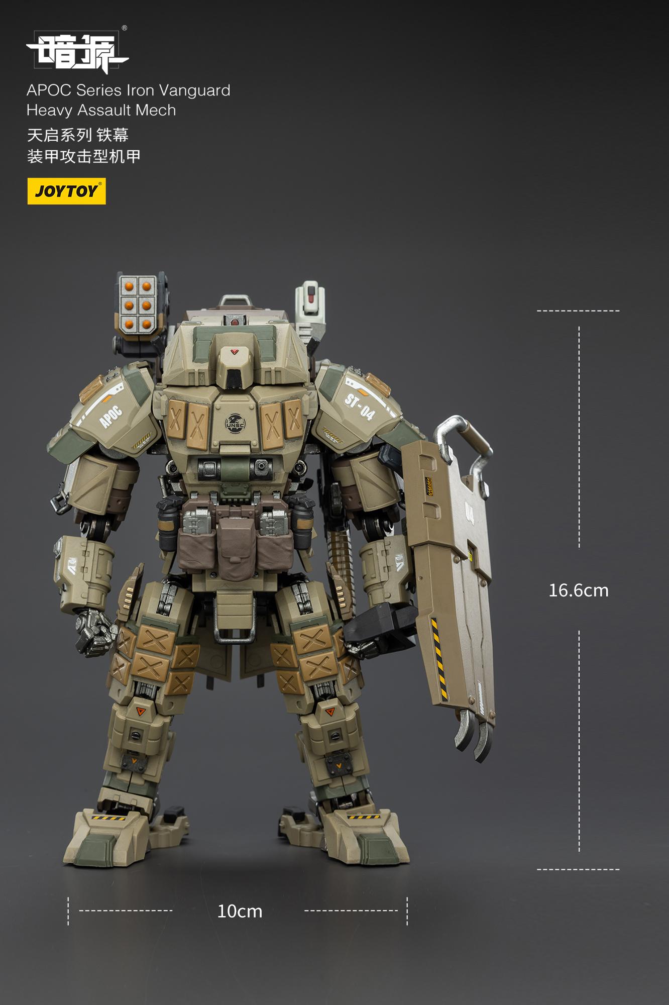 JOYTOY 1/25 Action Figure APOC Series Iron Vanguard Heavy Assault