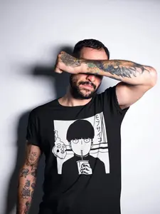 Mob Psycho 100 Slurp Tee T-shirt  Graphic T-shirts, Text T-shirts, Men's And Women's Cotton Fashion