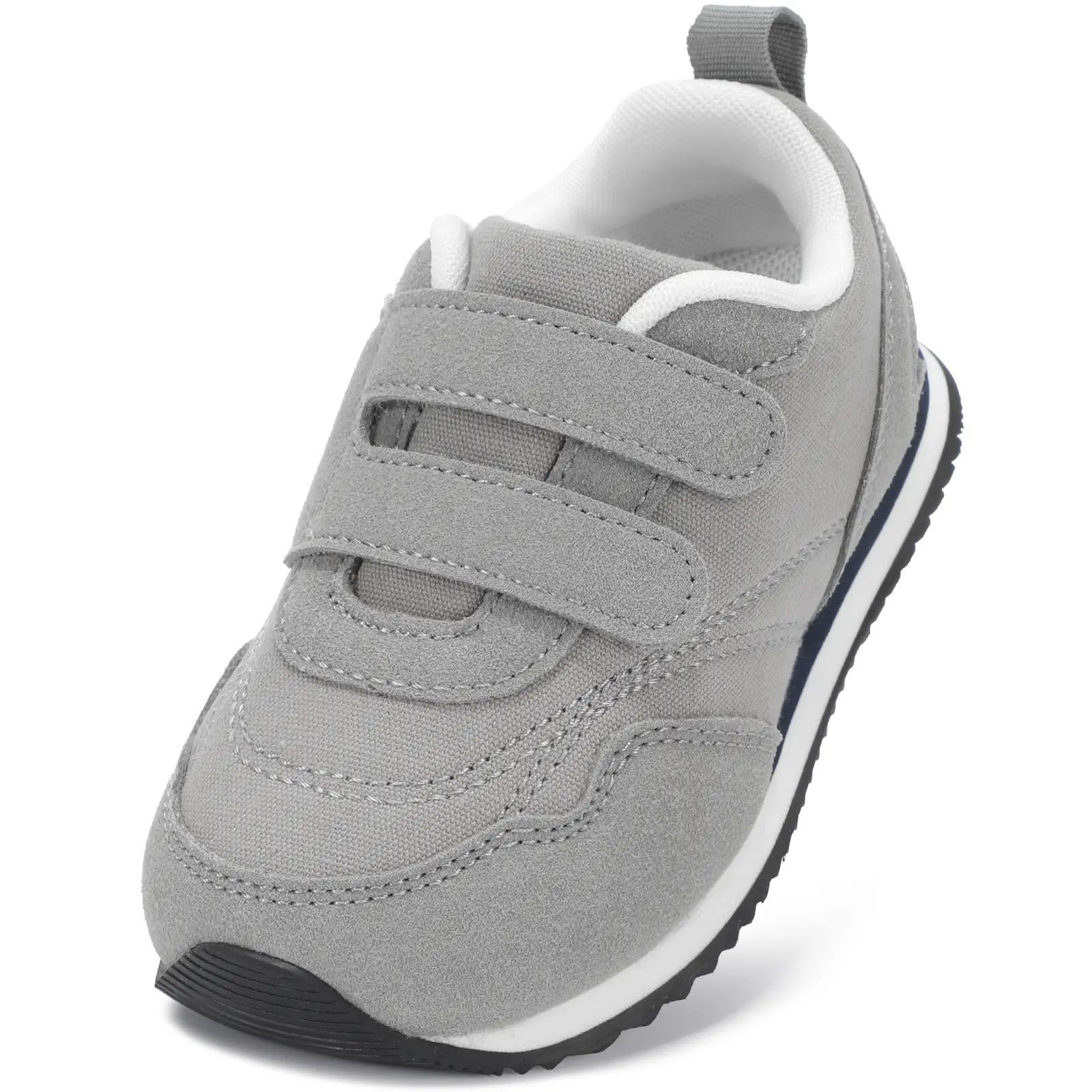 Boys Girls Athletic Sneakers Wide Toe T5-L1 US Wide | Wide Toe Box, Hook & Loop, Non Slip, Flexible, Cushioned, Removable Insole, Fashion, Comfort, Lightweight, Breathable