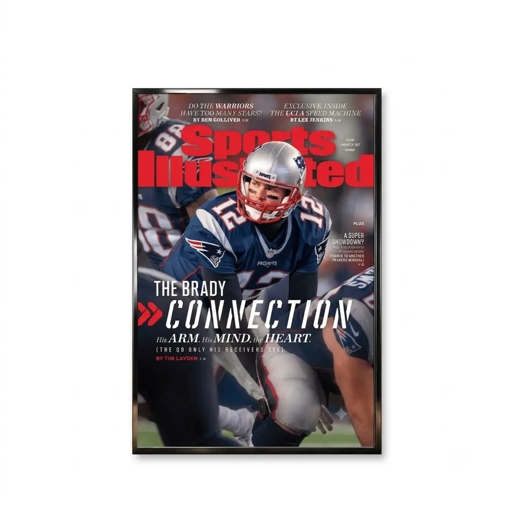 NFL Legend Canvas Print Patriots Chiefs 49ers Cowboys Game Moment Wall Decor