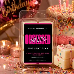 Obsessed Melts Cookie and Cake Scented Wax Melts Collection