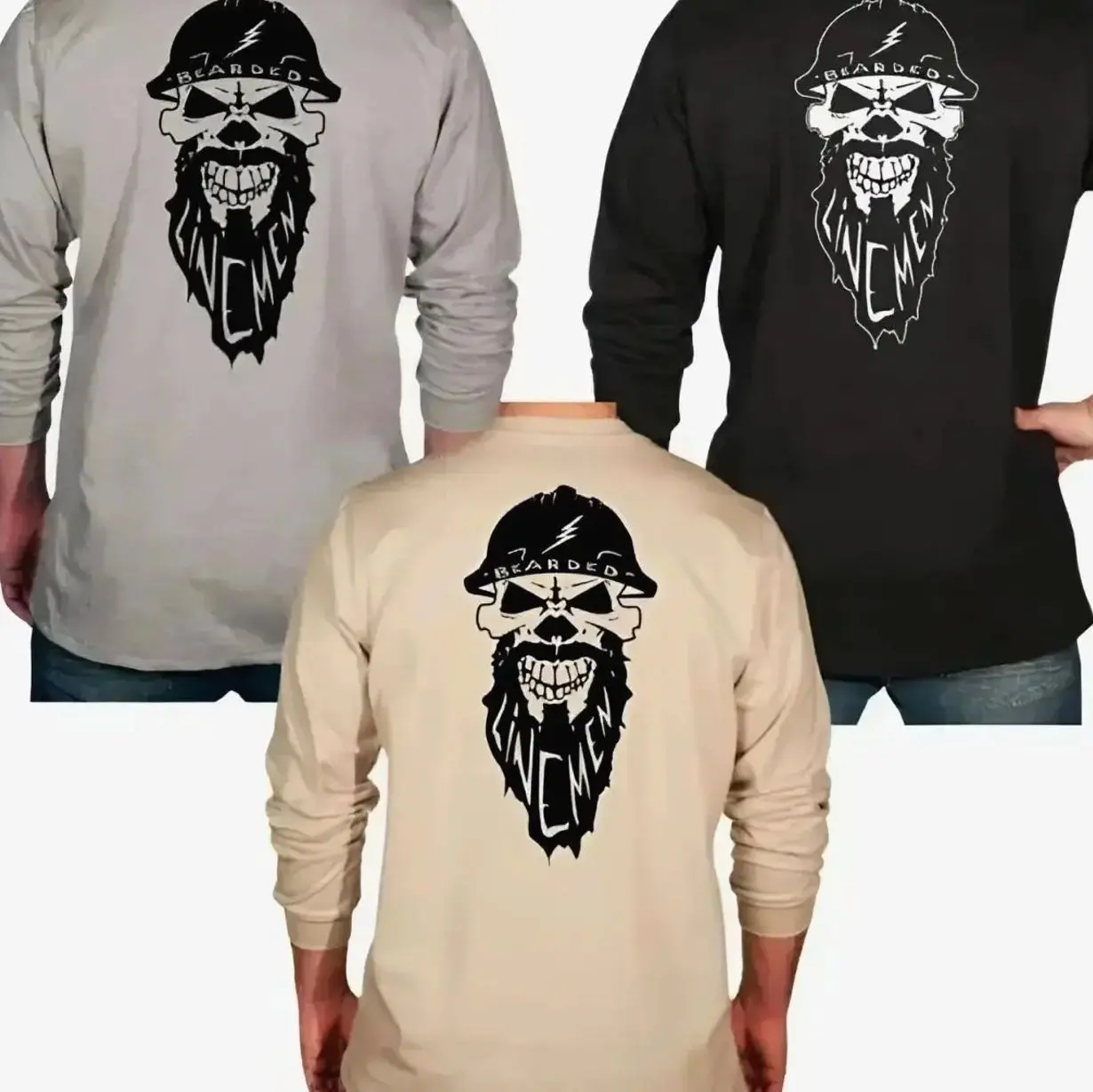 FR Benchmark Benchmark VS Everybody Flame Resistant Long Sleeve Shirt Logo Graphic Hoodie Menswear, Womenswear O9C EPN