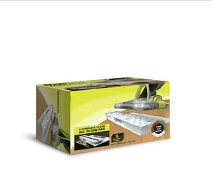 VMP16 Disposable Hard Floor Vacuum and Mop Pad Refills - 16 Cups of Assorted Cleaning Supplies