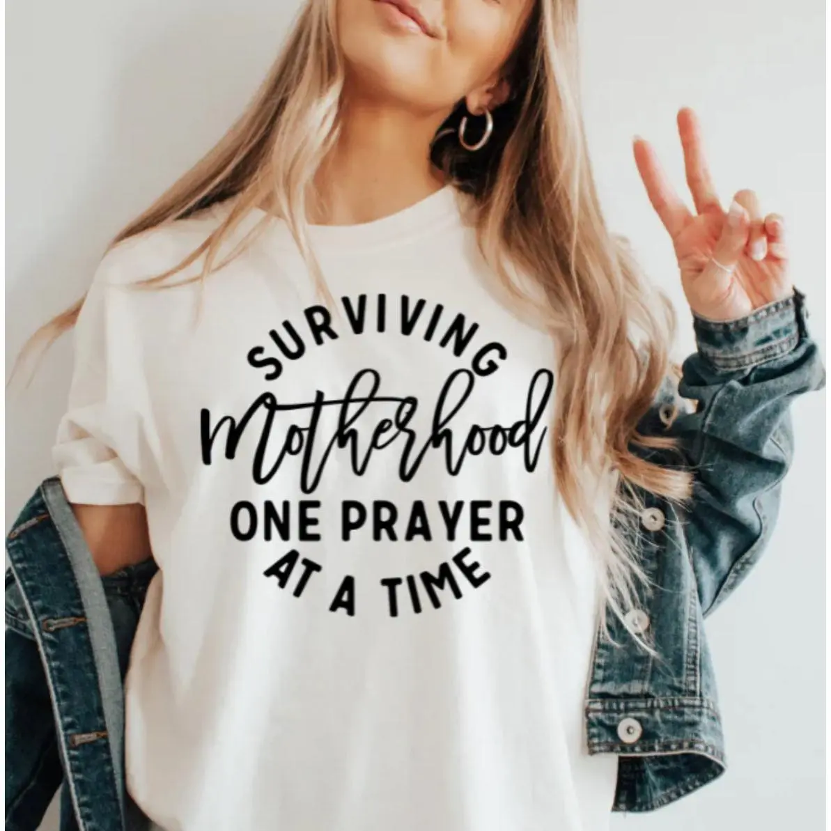 Surviving Motherhood Screen Print Transfer Surviving Motherhood Screen Print Transfer