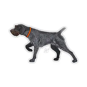 Casey Underwood German Wirehaired Pointer Decal