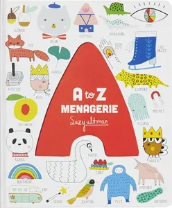 USED-A to Z Menagerie: (Abc Baby Book, Sensory Alphabet Board Book for Babies and Toddlers, Interactive Book for Babies) (Paperback)