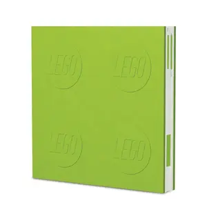 LEGO® Stationery Locking Notebook with Gel Pen - Lime (52442)