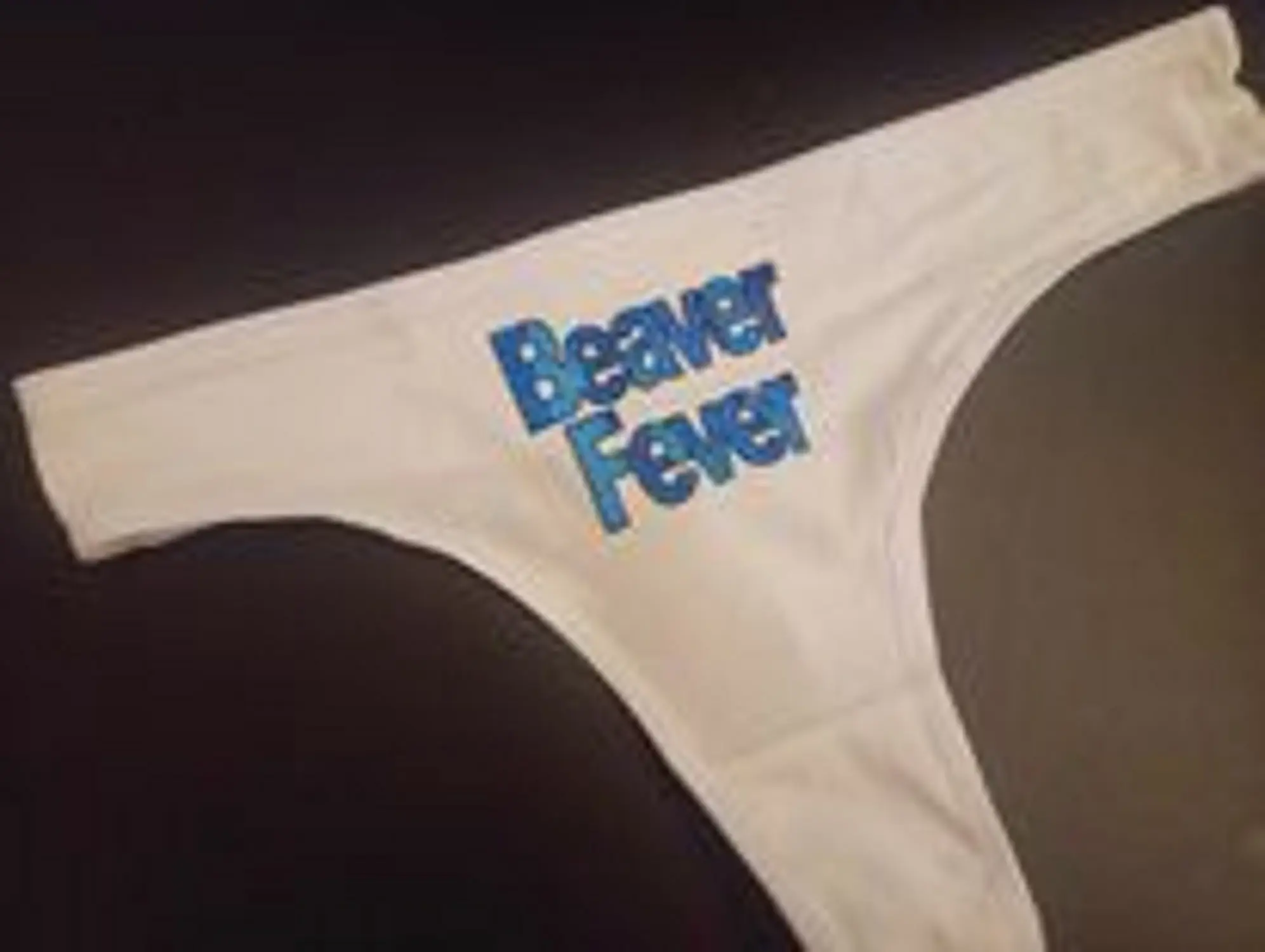 Beaver Fever Womens Thong Panties Underwear Sarcastic Funny Ladies Bachelorette Gift Girlfriend Cotton Lingerie Panty Womenswear Comfortable small medium large xl