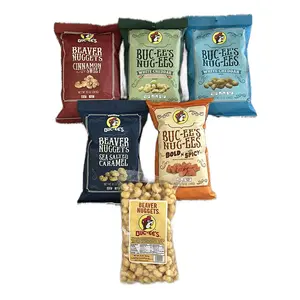 Beaver Nuggets Bundle Cinnamon Sweet, White Cheddar Habanero,White Cheddar,Sea Salted Caramel, Bold -n- Sorta Spicy, Beaver Nuggets. Snack