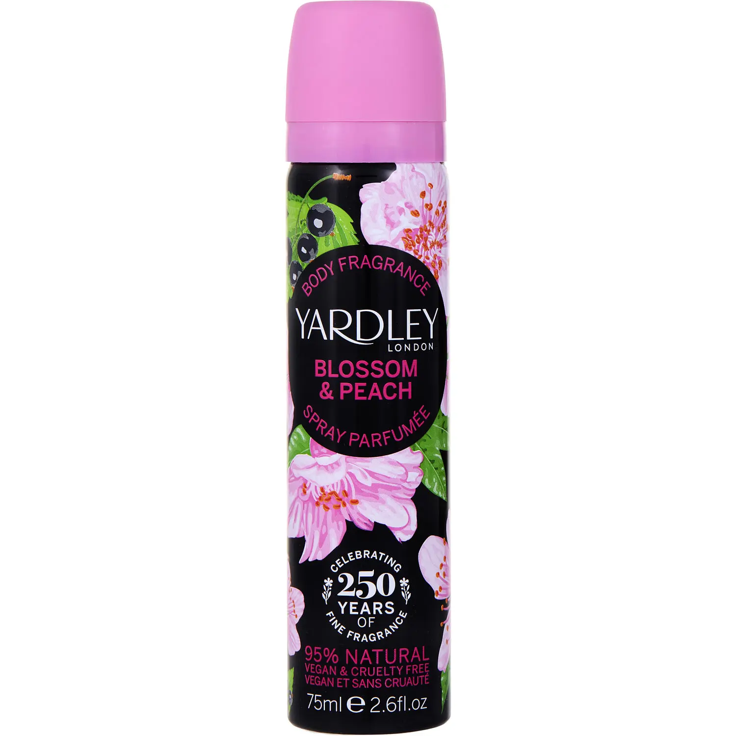 Yardley Cherry Blossom & Peach By Yardley Body Spray For Women
