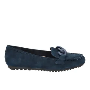 Bella Vita Womens Cullen Comfort Loafers Flats Casual - Blue