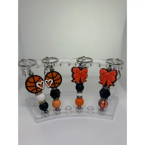 Sports-Themed Beadable Keychains