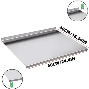 Double L-edge design cutting board, suitable for dual use on both sides, easy to clean, anti-slip, suitable for cutting, baking and kneading. Suitable for use in the kitchen and camping.