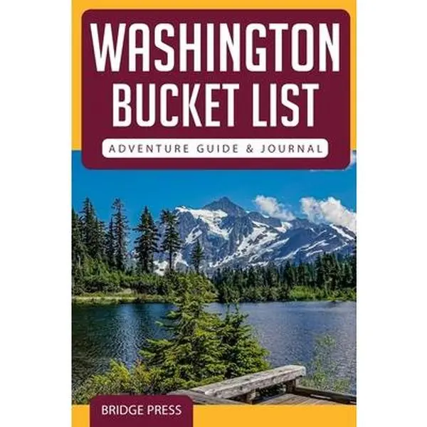 USED Book - Washington Bucket List Adventure Guide & Journal by Bridge Press (Paperback) - english