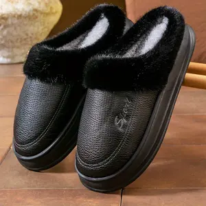 Women's Fuzzy Shoes Women's Winter  Furry House  for Men Warm Memory Foam EVA Indoor Slides Fuzzy Shoes Winter