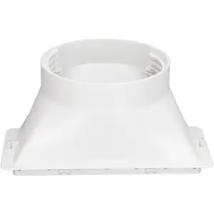 Air Conditioner Hose Exhaust Coupler 5in Portable AC Hose Connector Clockwise and Counter Clockwise Threads Hose Adapter for AC Exhaust Port