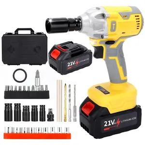 Professional 300NM Brushless Electric Wrench with High Torque for Automobile Repair Applications