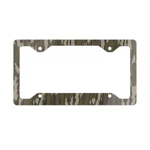 Camo Metal License Plate Frame