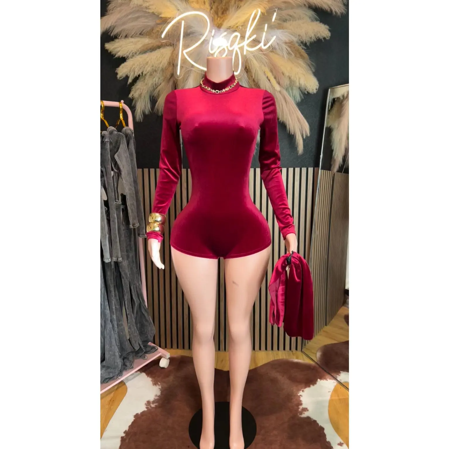 Velvet Night Romper