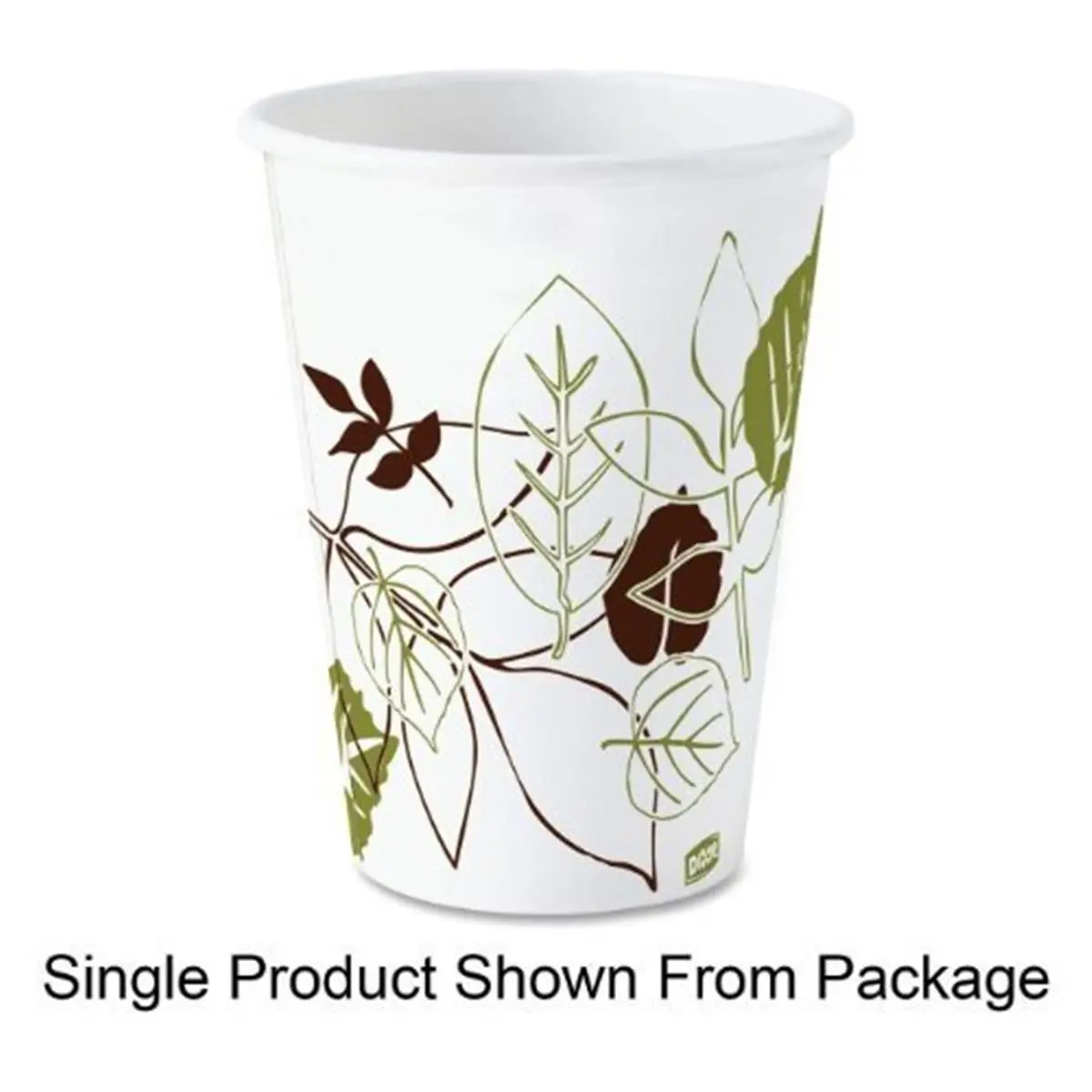 Dixie 10oz Polylined Seal Sturdy Disposable Paper Hot Cups - Upscale-Look, Economical Cost, 20 Pcs for Home, Festive Parties (Ideal for Specialty Hot Beverages), Disposable Cups