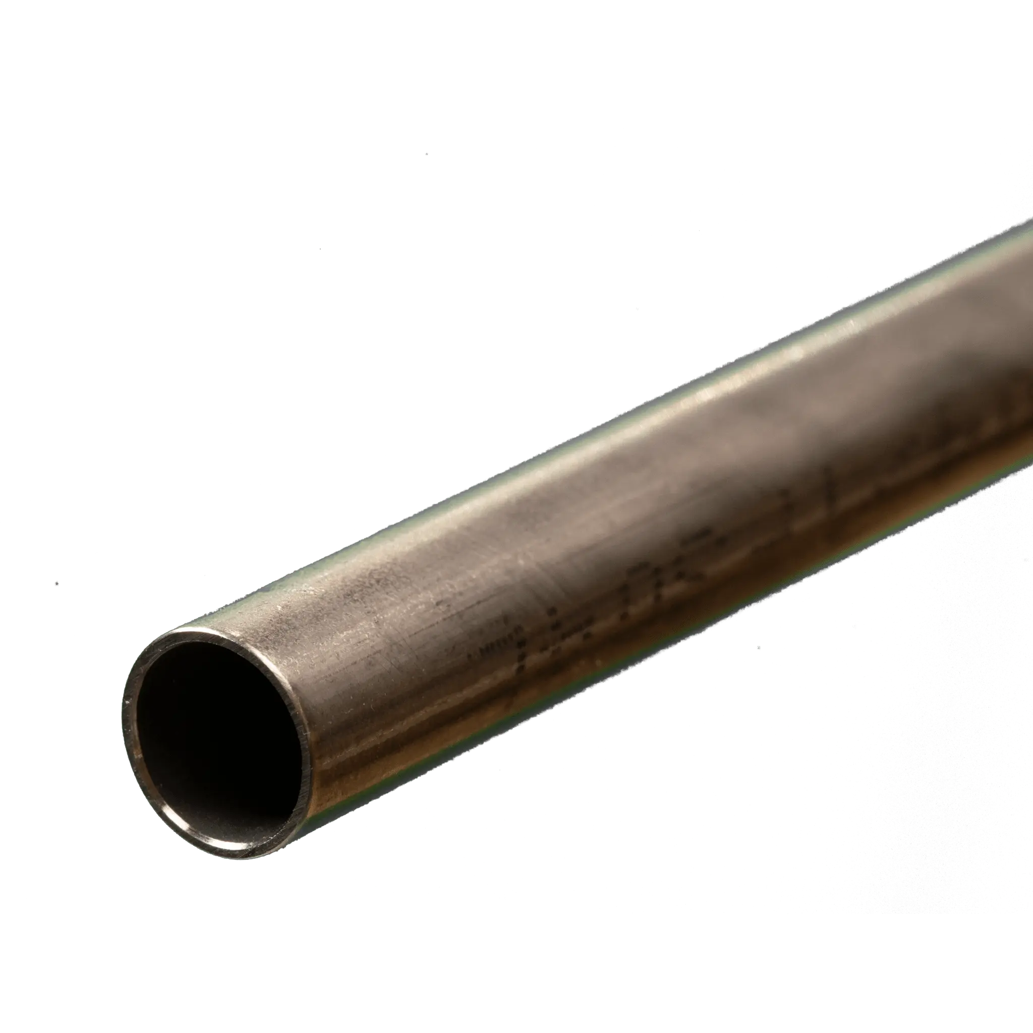 Round Stainless Steel Tube: 7/16" OD x 22 Gauge x 12" Long (1 Piece)