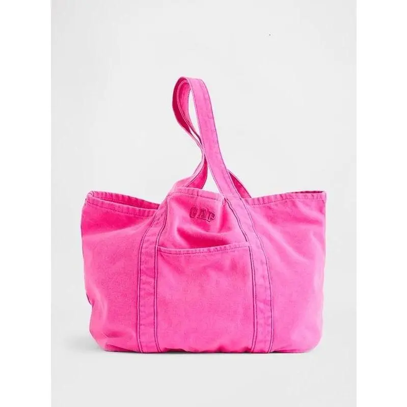 Gap Logo Tote Bag - Neon Pink Glow - TikTok Shop