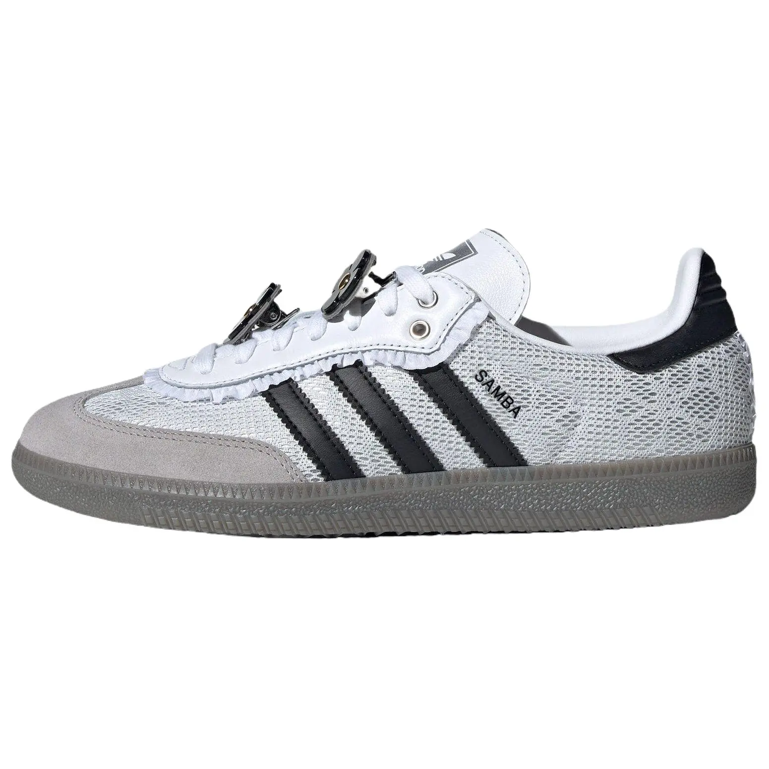 Adidas Originals Samba OG Women's Low-Top Skate Shoes in Gray: Lightweight, Comfortable, and Durable Trending Shoes, House White Official Shoes to Get / Maison Mihara Classical Sneakers Urban Colombian Sneakers