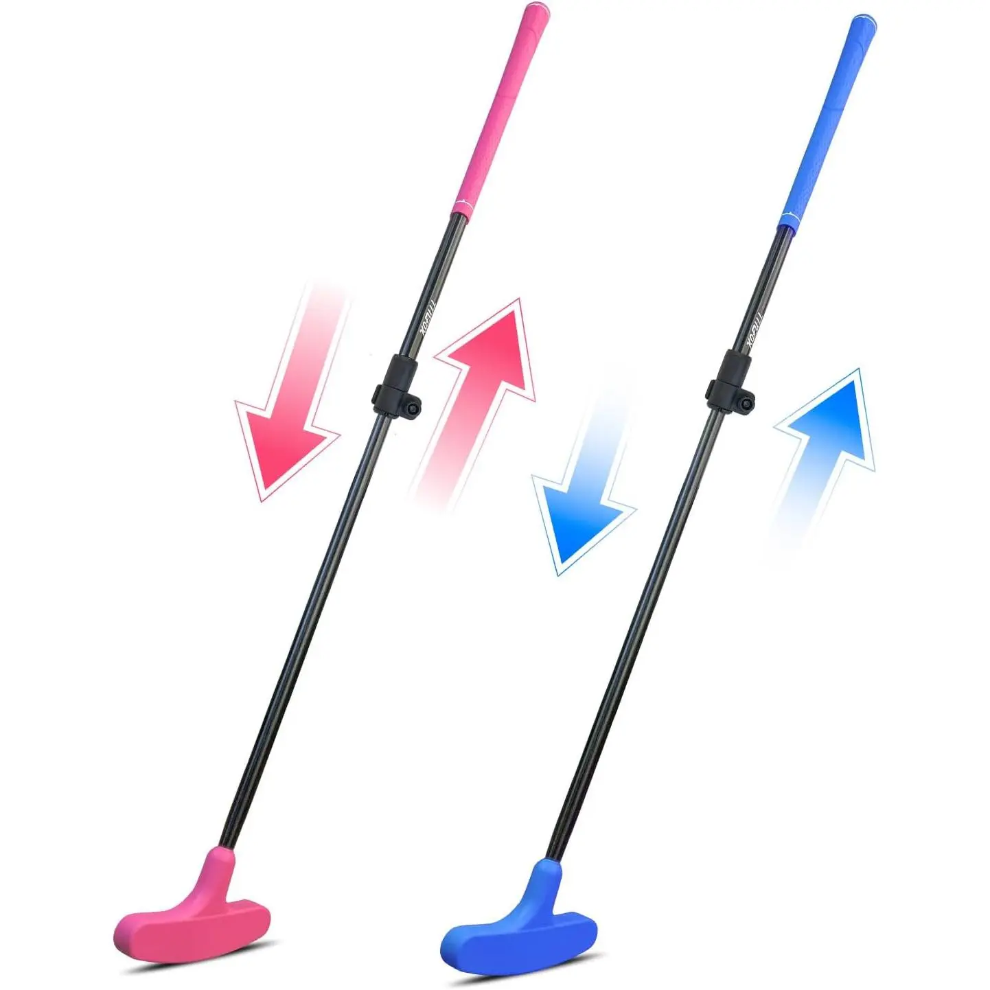Putter 4 or 2 count, Mini Golf Putter Adjustable to Perfectly Height, Golf Putters Easy to Use, Two-Way Putters for Right or Left Handed, Golf Putter for Men Adult Junior,  Golf Clubs
